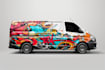 create racing car wrap, itasha wrap design