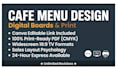engineer cafe menu digital canva editable menu resturant menu