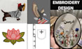 do embroidery digitizing logo into dst pes file in few hours
