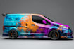 create racing car wrap, itasha wrap design with extreme creativity