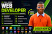 build website full stack developer frontend developer website app development