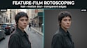 rotoscoping and remove video background without green screen