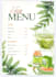 design a café,bakery and restaurants menu