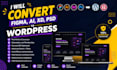 be your UI UX wordpress developer for website design and development