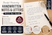 write neat handwritten notes, letters, cards, and documents