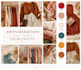 design a cohesive color palette and visual mood board