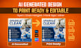 convert ai generated designs into print ready editable file