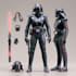 create star wars and sci fi illustration