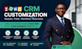 help small businesses implement, optimize zoho CRM to organize leads, automation