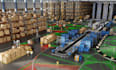create 3d industrial animation machinery animation warehouse process animation