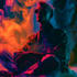 create psychedelic and trippy style album cover