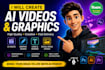 do professional thumbnail,logo and banner