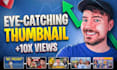 design highly strategic youtube thumbnail in only 6 hrs