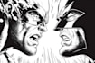 comic book illustration with comic book