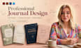 design journal, journal formatting, workbook design, KDP journal