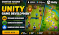 develop 2d 3d mobile and pc game in unity