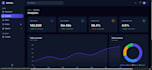 build a responsive tailwind CSS admin dashboard website