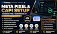 setup meta pixel capi, facebook pixel conversion API and server side tracking