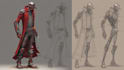 create sci fi, fantasy, superhero character design