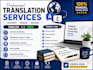 translate english into urdu and urdu to engllish with proofreading