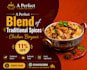 design restaurant food poster and social media banner