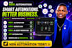 build n8n automation, n8n workflow, n8n ai agent, ai automation, api integration