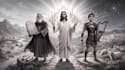 create professional bible themed, children story book illustration for your kids