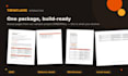 create a complete game design package with gdd and balance sheets