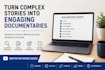 write engaging youtube documentary scripts for business, ai and tech