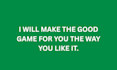 make the best fit for you
