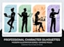 make awesome professional silhouette illustration