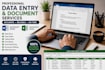 provide copy paste, PDF conversion, and data entry services
