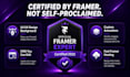 design and develop a modern framer website as a framer expert