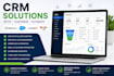setup gohighlevel, hubspot and zoho CRM