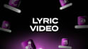 create 3d music video or a lyric video