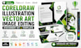 design coreldraw illustration vector art image editing stationery kit template