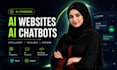 build custom ai website, ai chatbot and ai web app