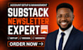 setup substack account substack newsletter design substack publication managemen