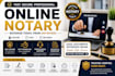 provide UK US online notary, notarization and notarize your documents fast