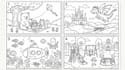 draw coloring book illustration for children