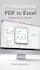do PDF to excel data conversion