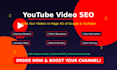 do youtube video SEO