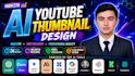 be your expert youtube thumbnail and graphic designer