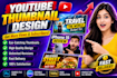 design professional youtube thumbnails that get clicks