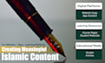 write content for your islamic learning platform
