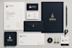 unique business cards with stationery package