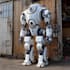 draw custom mecha robot