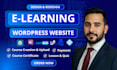 build wordpress elementor website learndash lms website redesign framer expert