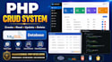 develop PHP mysql web application with database