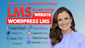 setup lms, learnworlds, learndash, tutor online course website academy website